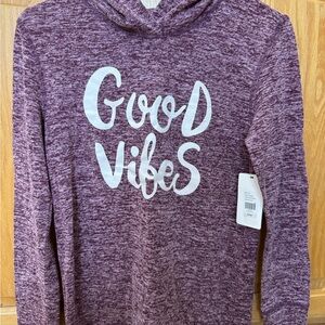 Energy Zone Girls Hoodie - Good Vibes